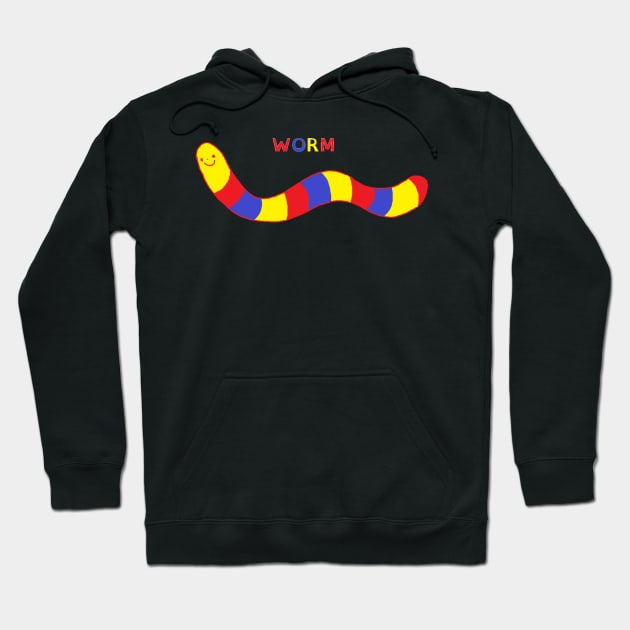 Worm Hoodie by Fr0ggee